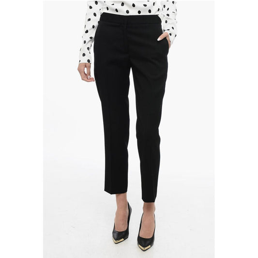 Jil Sander Front-pleated Cropped Pants