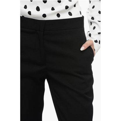 Jil Sander Front-pleated Cropped Pants