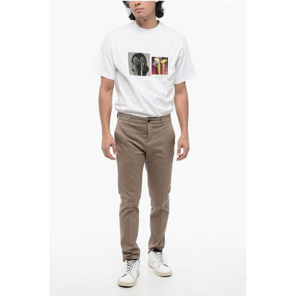 Department 5 Solid Color Stretch Cotton Chino Pants