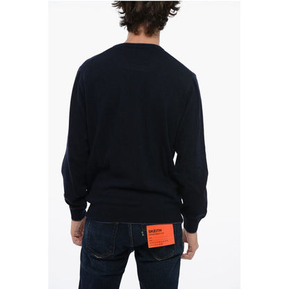 North Sails Wool Blend Crewneck Sweater with Contrasting Edges