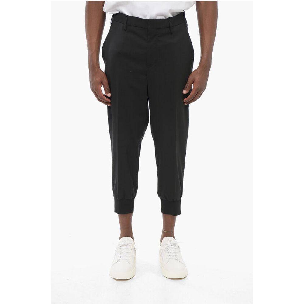 Neil Barrett Low Waisted Slim Fit Pants
