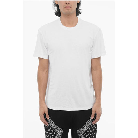 Neil Barrett Set of 2 Solid Color Crew-neck T-Shirt