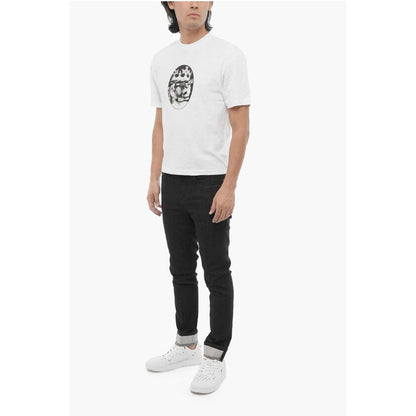 Neil Barrett Printed slim Fit ROCK BAND ZODIAC LEON Crew-neck T-shirt