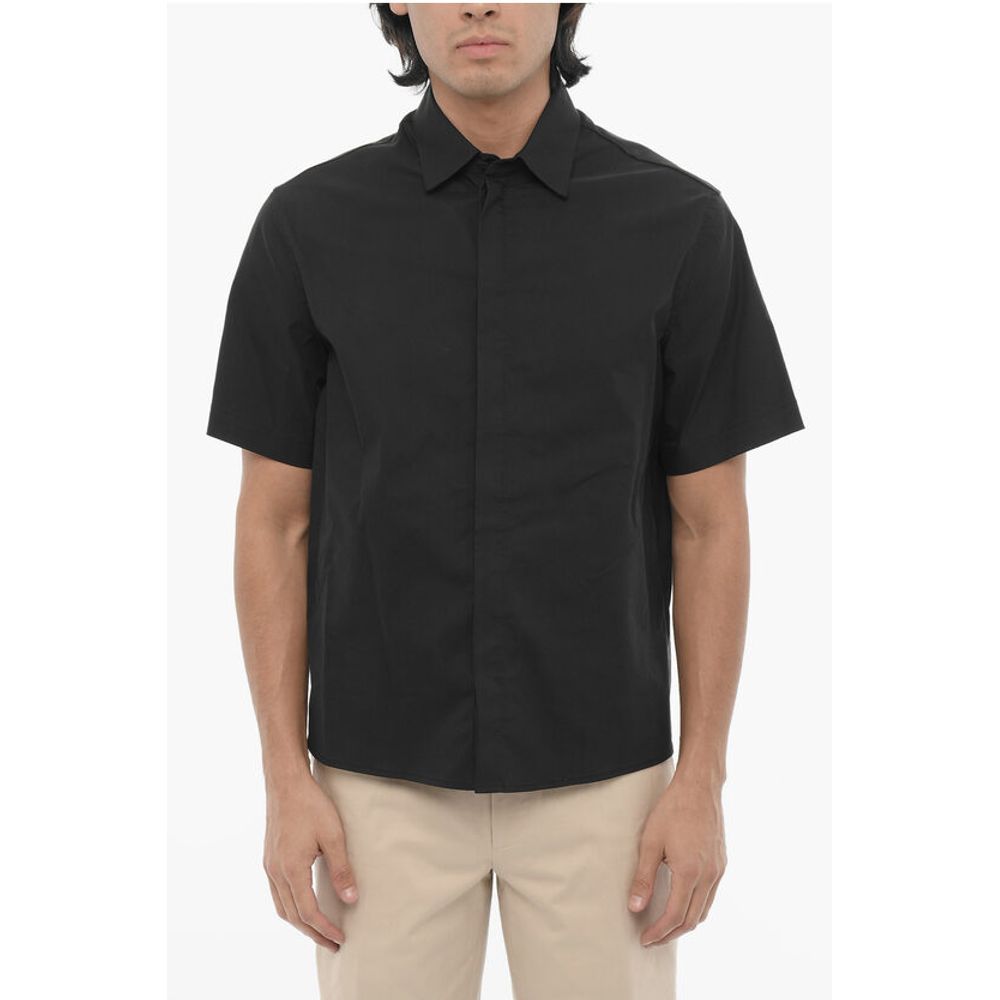 Neil Barrett Short Sleeved Loose Fit Shirt