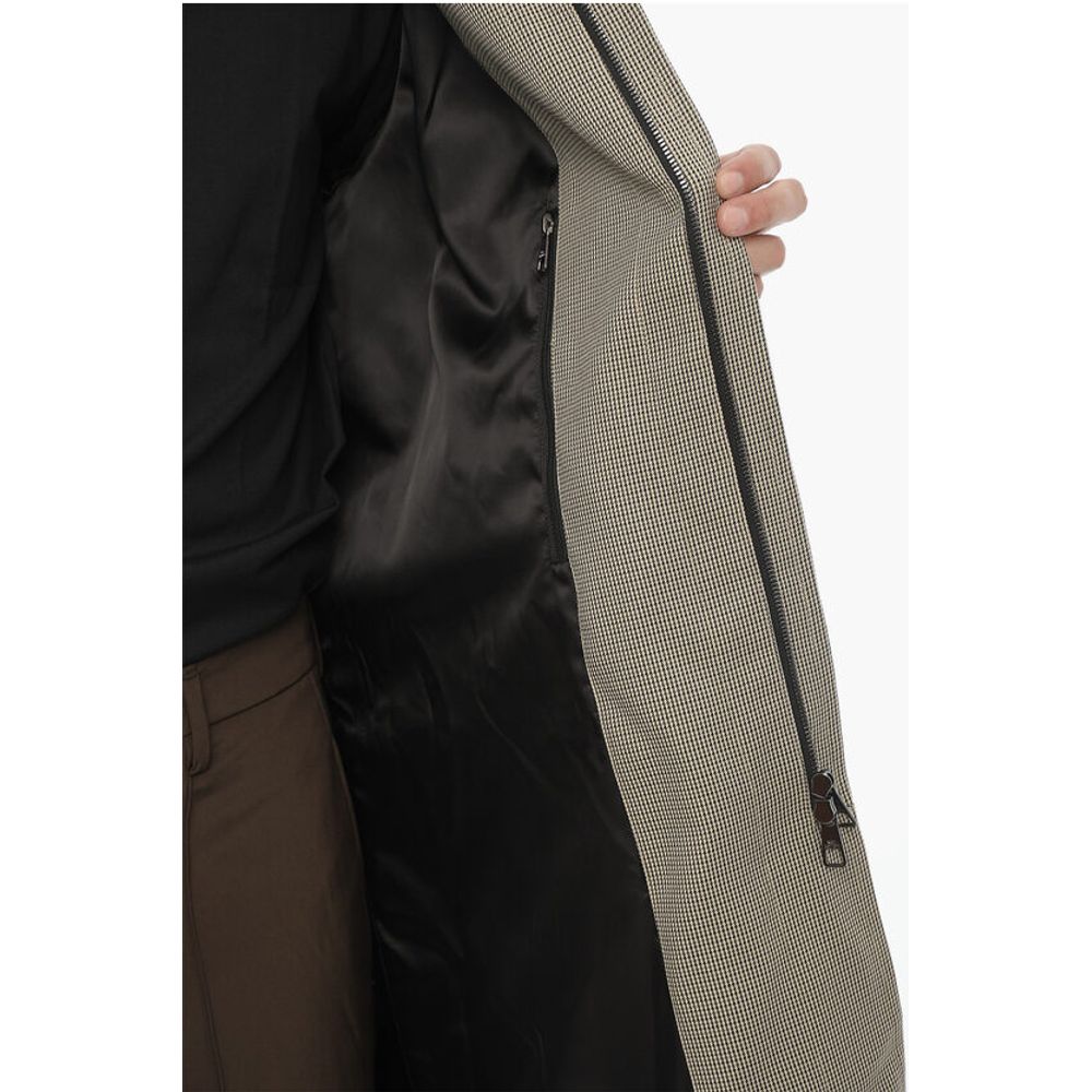 Neil Barrett Embroidered RAINMAC Coat with Belt