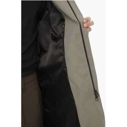 Neil Barrett Embroidered RAINMAC Coat with Belt