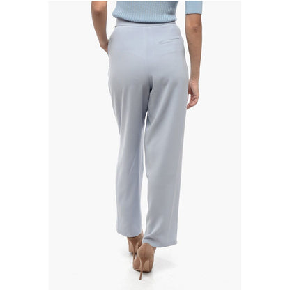 Armani EMPORIO Relaxed-Fit Pants with Dreapped Detailing