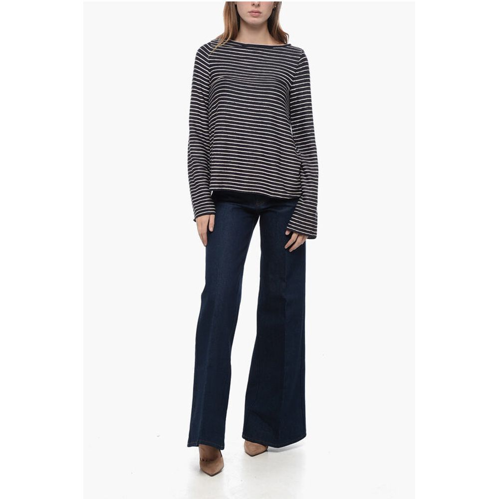 Armani EMPORIO Crew Neck Striped Sweater
