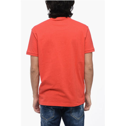 Dsquared² Cotton Crew-neck T-shirt with Frontal Print