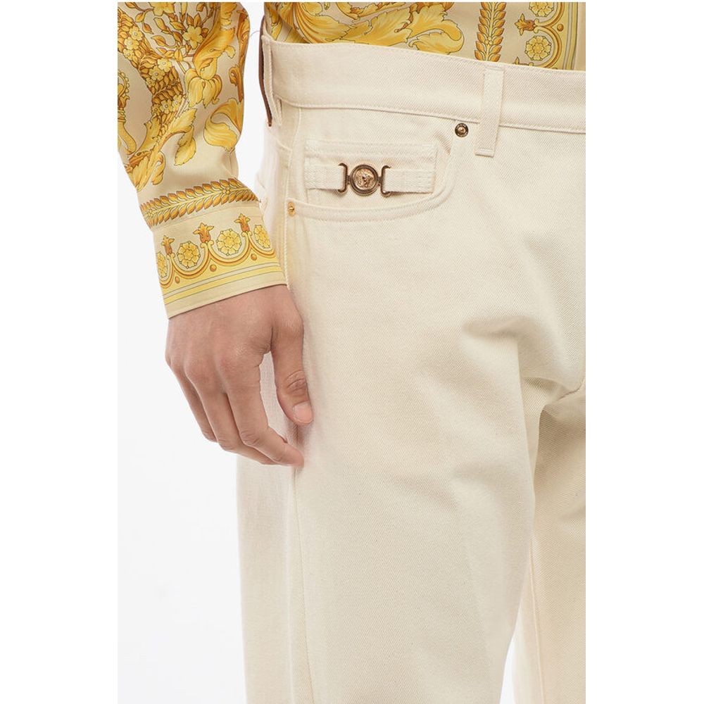 Versace Relaxed Fit Denims with MEDUSA Logo Detail 20,5cm