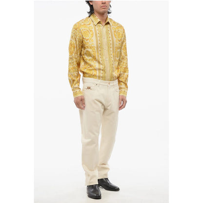 Versace Relaxed Fit Denims with MEDUSA Logo Detail 20,5cm