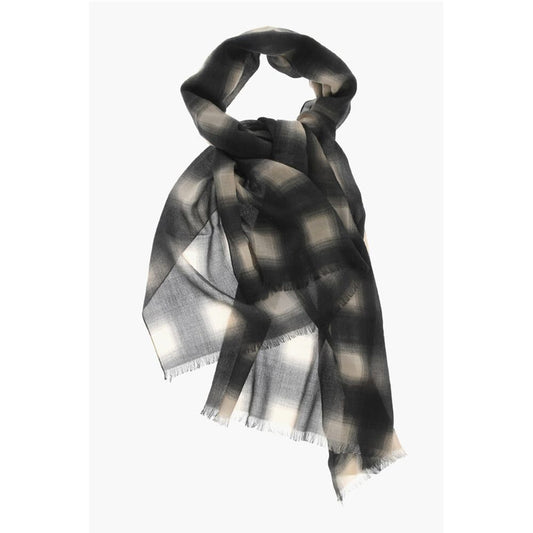 Givenchy Check Cashmere Scarf