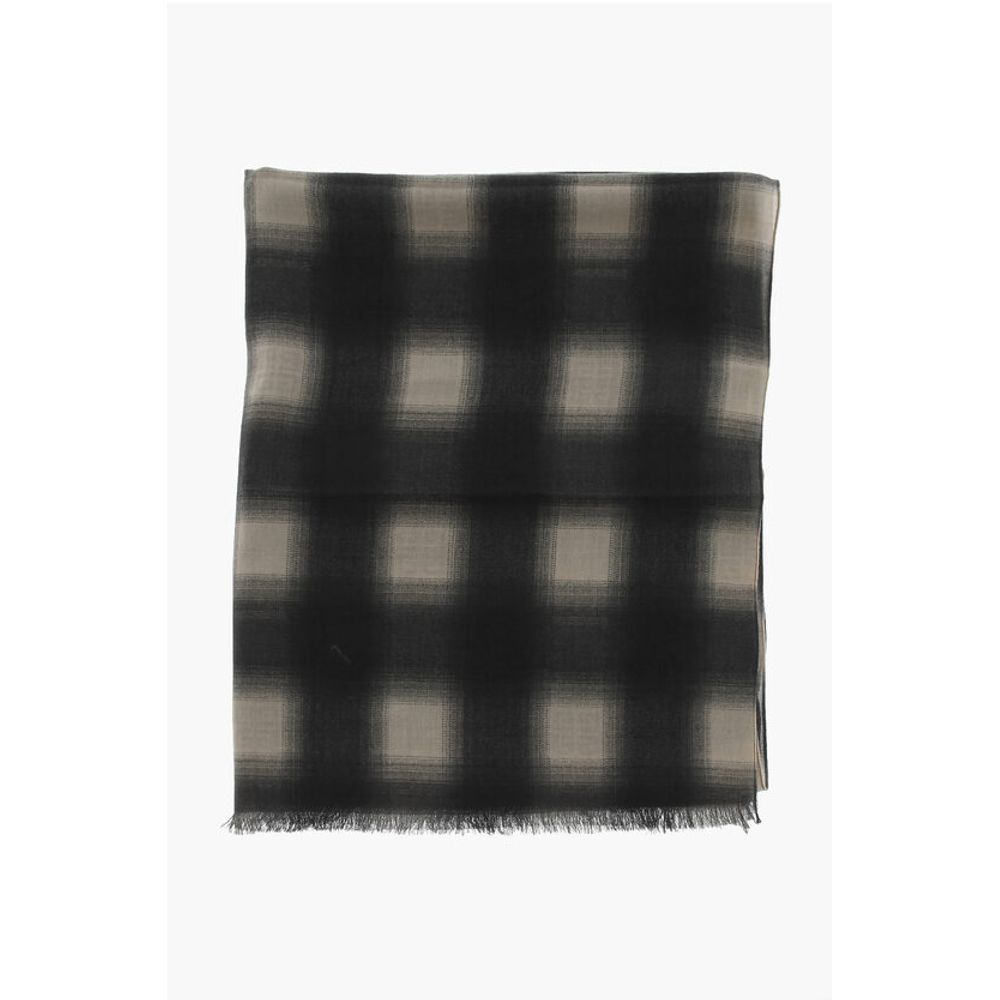 Givenchy Check Cashmere Scarf