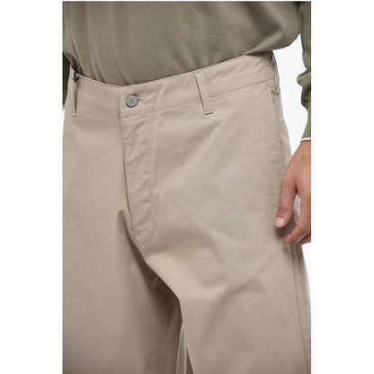 Armani EMPORIO Stretchy Cotton Wide-Leg Pants