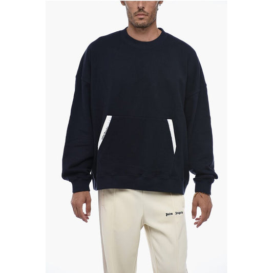 Palm Angels Brushed Cotton SARTORIAL TAPE Sweatshirt