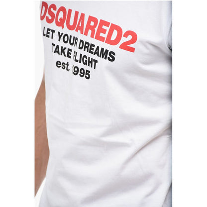 Dsquared² Crewneck T-shirt with Logo Print