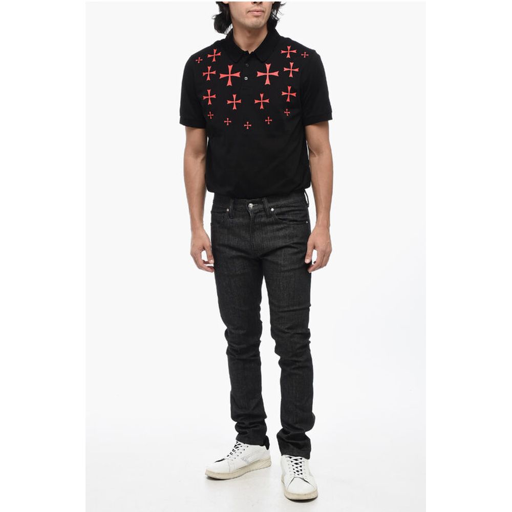 Nine In The Morning Regular Fit Jeans With Silver-Button 17cm