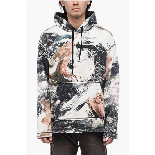 Diesel Multicolored S-PAY-HOOD.L1 Sweatshirt with Loose Fit