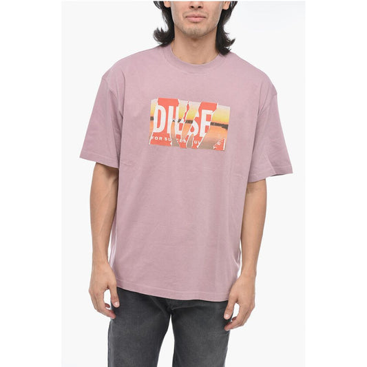Diesel Distressed Effect Logo T-WASH-POFF-L1 T-shirt