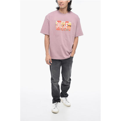 Diesel Distressed Effect Logo T-WASH-POFF-L1 T-shirt