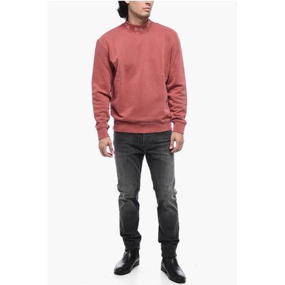 Diesel Logoed S-NORIS-JAC Half Turtleneck Sweatshirt