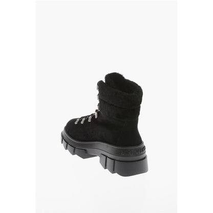 Stuart Weitzman Suede Leather HIKER CHILL Boots
