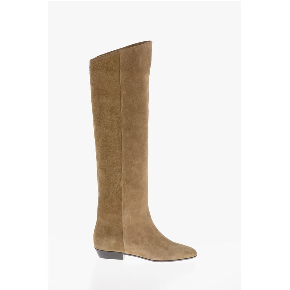 Isabel Marant Suede Knee-Lenght CITY Boots