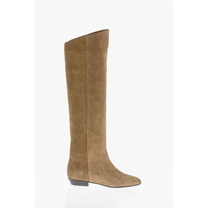 Isabel Marant Suede Knee-Lenght CITY Boots