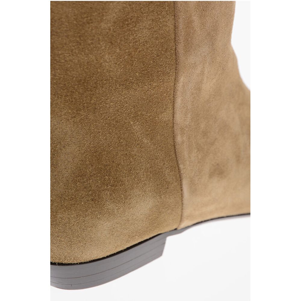 Isabel Marant Suede Knee-Lenght CITY Boots