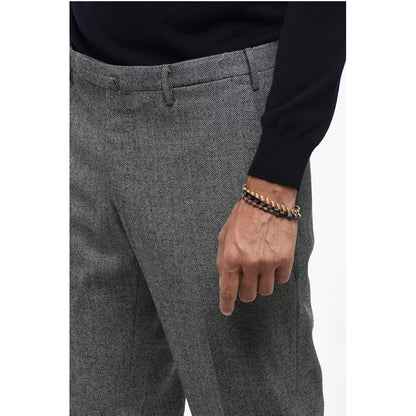 Incotex Regular Waist Virgin Wool Pants