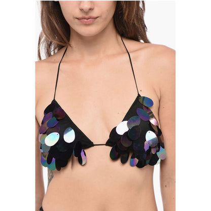 Oséree Sequined High-Waisted Bikini Set