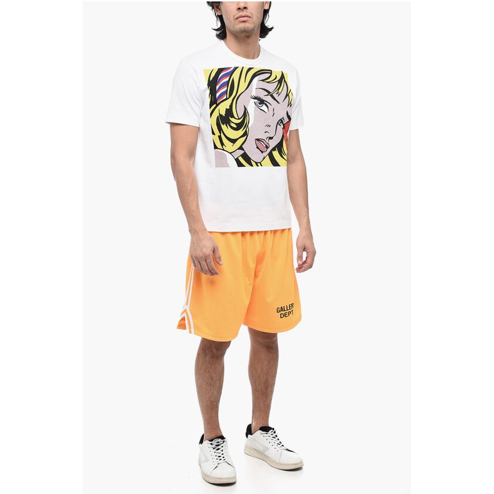 Junya Watanabe Crewneck T-Shirt with Pop Art Print