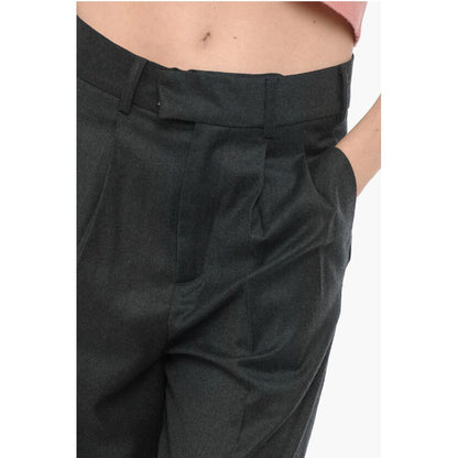 Eudon Choi Double-Pleat Wool and Cashmere Pants