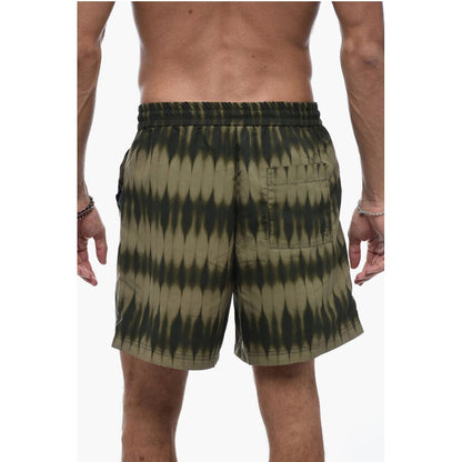 A.P.C. Tie Dye Print Boxer Swimsuit