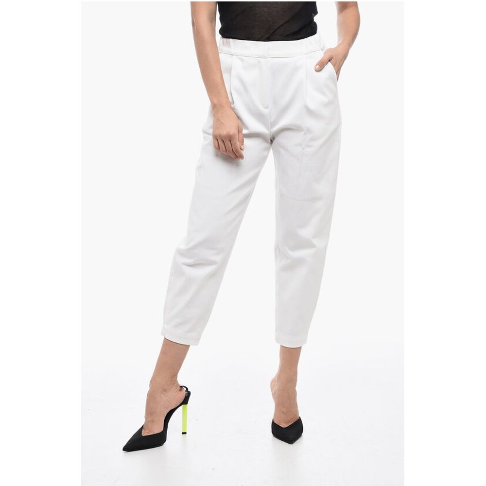 Edra Pleated Cropped Pants