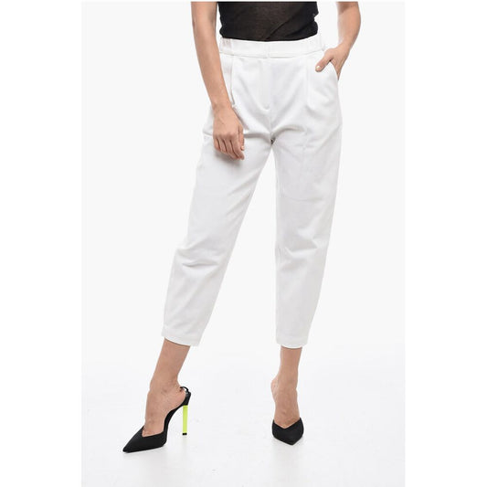 Edra Pleated Cropped Pants