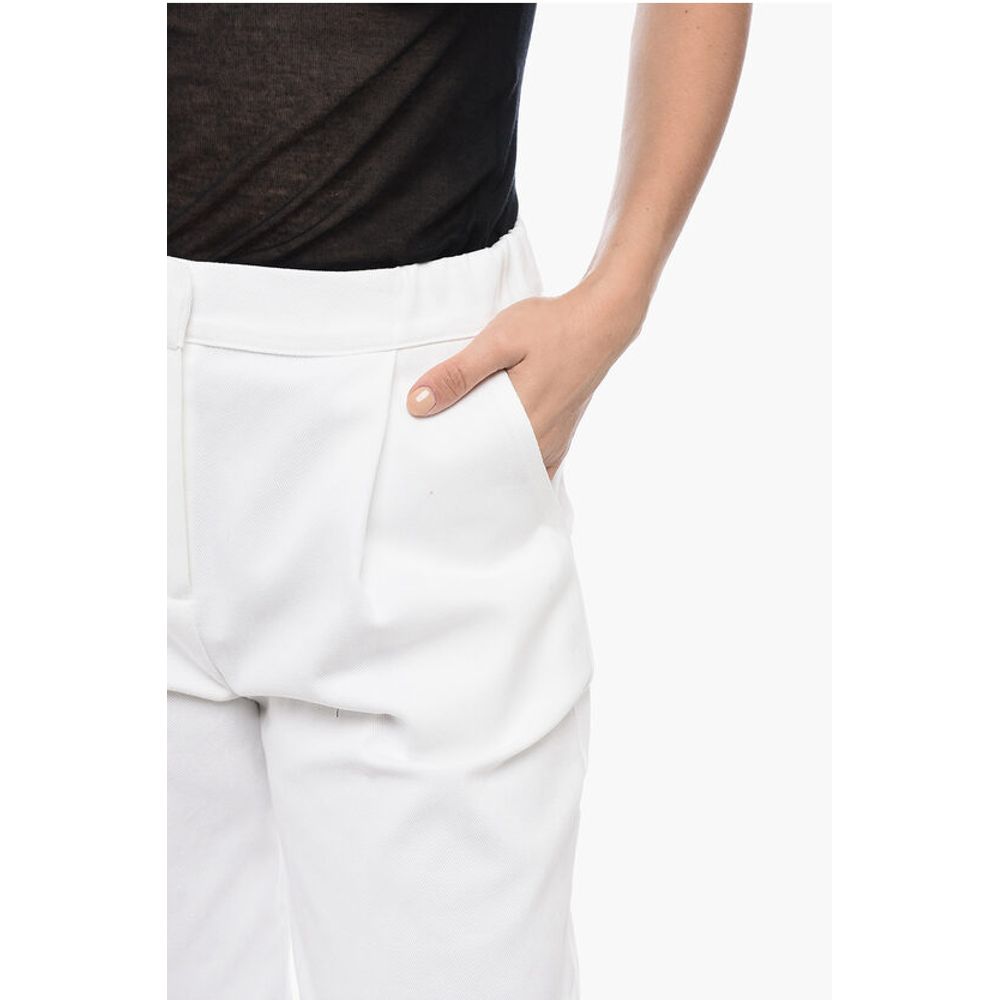 Edra Pleated Cropped Pants