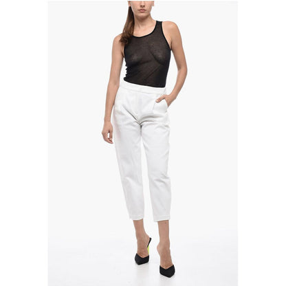 Edra Pleated Cropped Pants