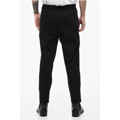 Corneliani CC COLLECTION Single-pleated Jersey Pants