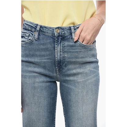 Seven High-Waisted Denims with Two-Toned Detail