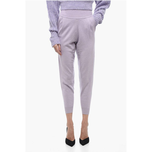 Art Essay Cashmere MAYA Joggers Pants with Pleats