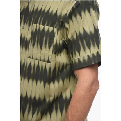 A.P.C. Tie-Dye Print Short Sleeved Shirt
