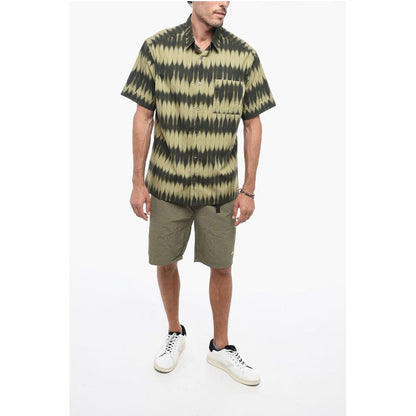 A.P.C. Tie-Dye Print Short Sleeved Shirt