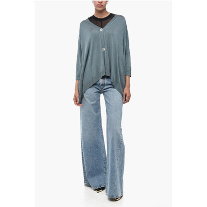 ArchivioB Oversized Cardigan with 3/4 Sleeves