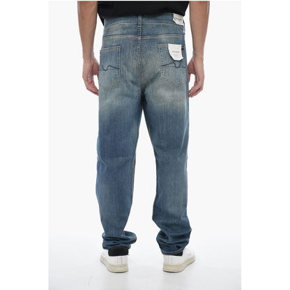 Seven Stonewashed Tapered-fit Denims 19cm