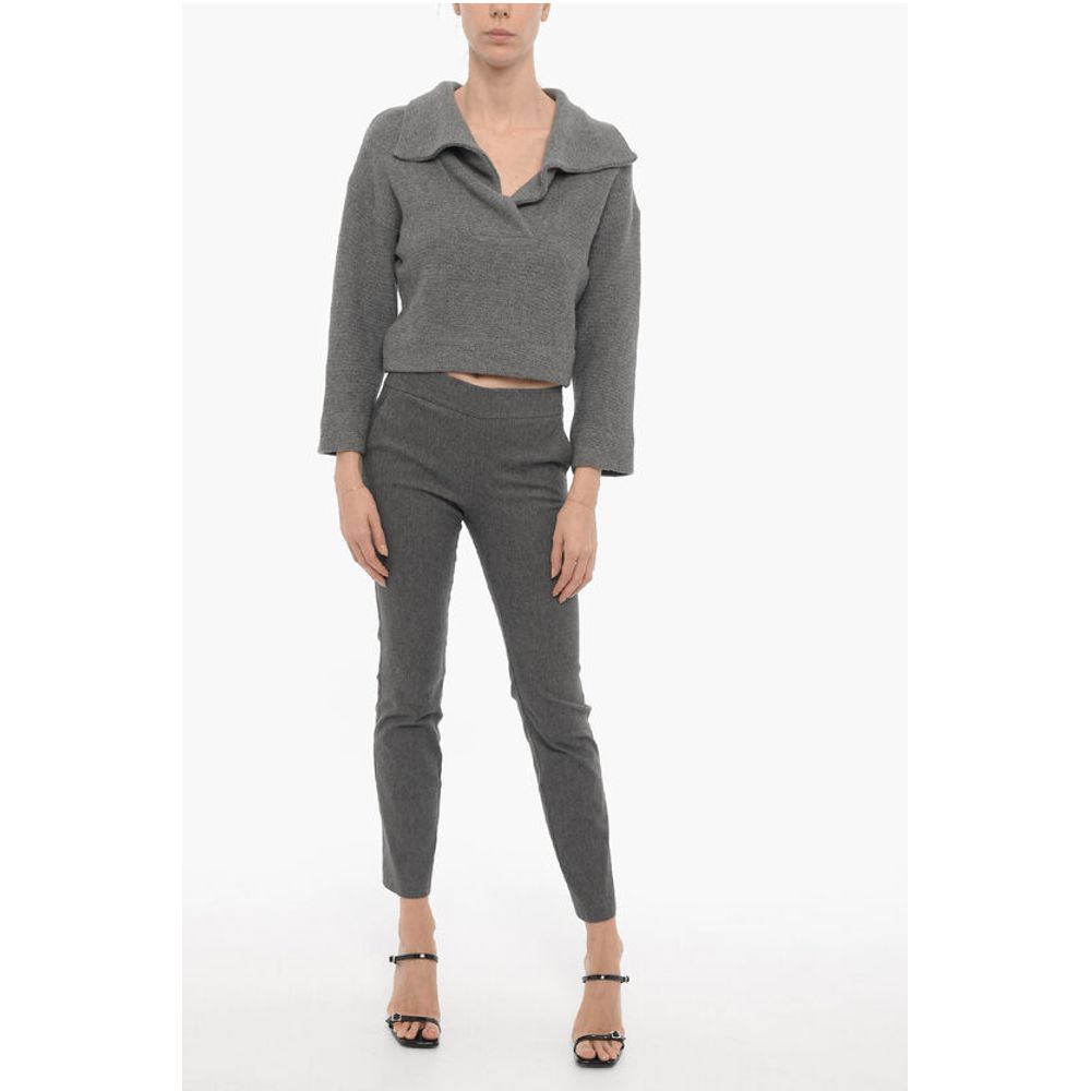 Beaufille Wool Blend BOTERO Sweater with Polo Neck