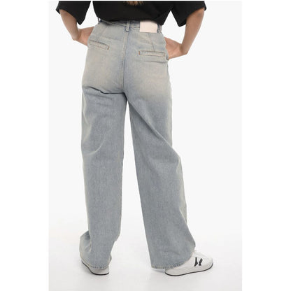 Loulou Studio Wide Leg Single-Pleat Jeans 26cm