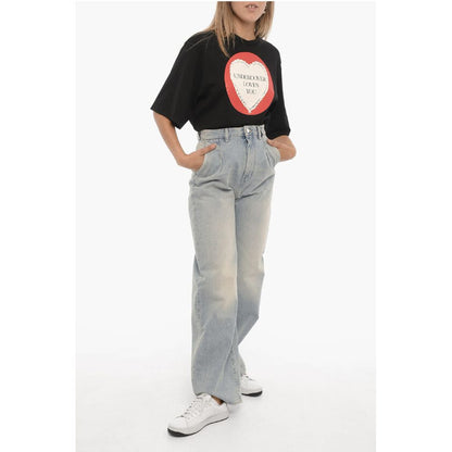 Loulou Studio Wide Leg Single-Pleat Jeans 26cm