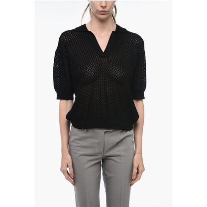 The Garment Openwork TANZANIA Polo with Cuffs