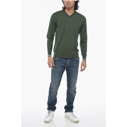 Peserico V-Neck Wool Pullover